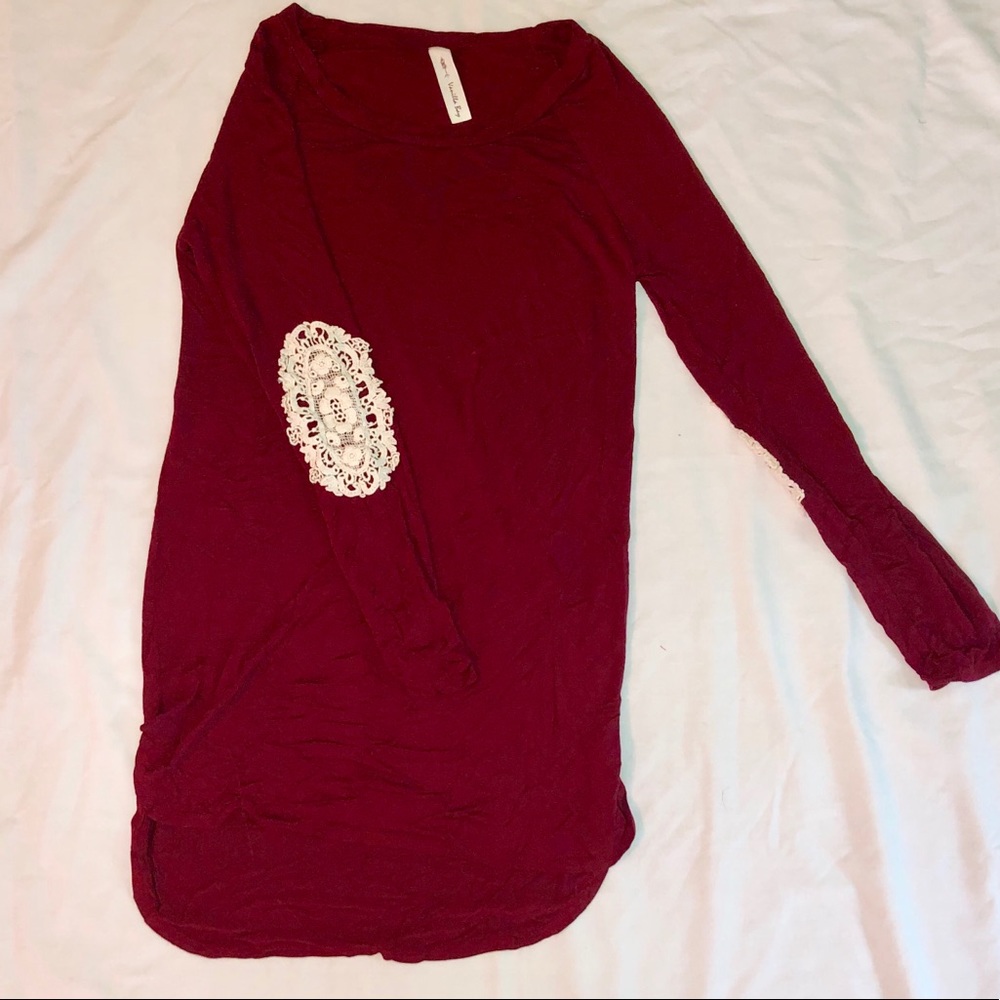 Long sleeve blouse